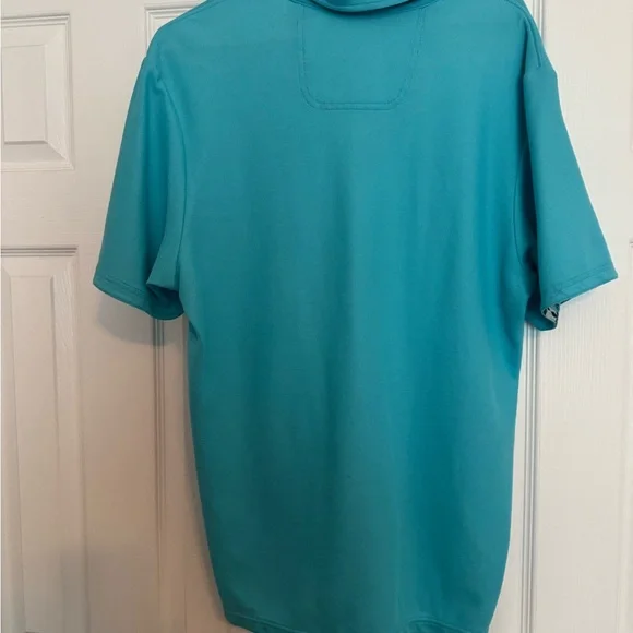 Tommy Bahama Limited Edition Emfielder Men's Blue Polo Shirt - Picture 2 of 2